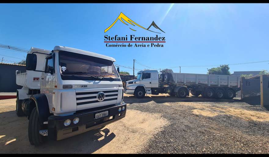 Areia e Pedra Stefani Fernandez - Materiais de Construção -Sertãozinho-SP
